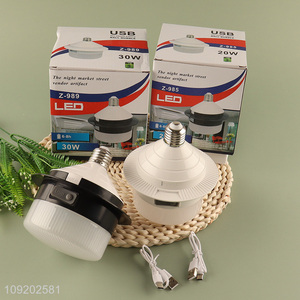 Factory Supply 20 30W Usb Rechargeable Led <em>Emergency</em> Lamp Super Bright Camping <em>Light</em>