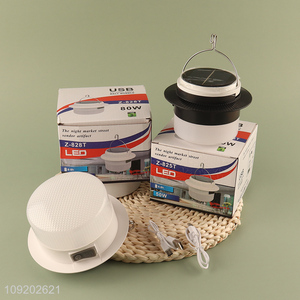 Hot Selling 50 80W Solar Usb Rechargeable Led <em>Emergency</em> Lamp Outdoor Camping <em>Light</em>