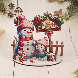 Good Quality Wooden Christmas Tabletop <em>Decorations</em> for Christmas <em>Party</em> Decoration