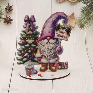 Hot Selling Wooden Christmas Table <em>Decorations</em> Wooden Christmas Table Centerpieces
