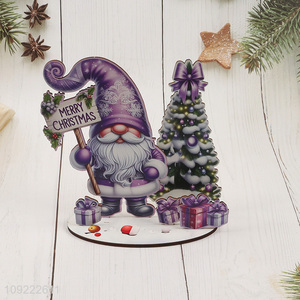 Factory Price Wooden Christmas Tabletop <em>Decorations</em> for Christmas <em>Party</em> Decoration