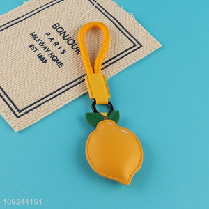Online Wholesale PU Leather Lemon <em>Key</em> <em>Chain</em> Backpack Purse Pendants