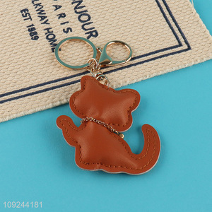 Wholesale Cute PU Leather <em>Key</em> <em>Chain</em> Kawaii <em>Key</em> <em>Chain</em> Bag Charms