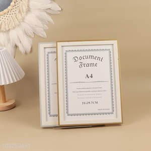 China factory multicolor desktop decor <em>photo</em> <em>frame</em> picture <em>frame</em> document <em>frame</em>