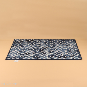 Factory direct sale home hotel polyester <em>floor</em> <em>mat</em> door <em>mat</em> <em>floor</em> rug wholesale