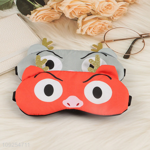 China factory multicolor polyester sleeping eye <em>mask</em> eye cover for sale