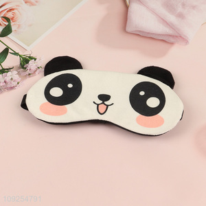 Hot items cartoon panda adjustable sleeping eye <em>mask</em> eye cover