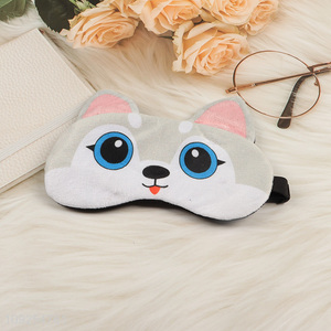 Yiwu market polyester adjustable sleeping eye <em>mask</em> eye cover for sale