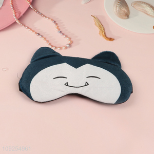 Top sale polyester travel adjustable sleeping eye <em>mask</em> eye cover wholesale