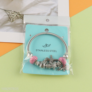 China Imports Charm <em>Bracelet</em> Silver <em>Bracelet</em> Stainless Steel Bangle <em>Bracelet</em>