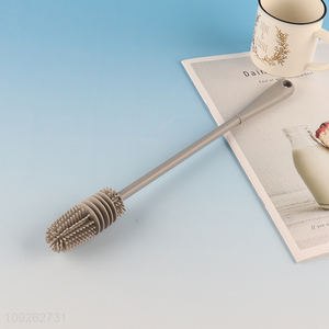 Good Quality Cup Bottle <em>Brush</em> Flexible Bottle Scrubber with Long Handle