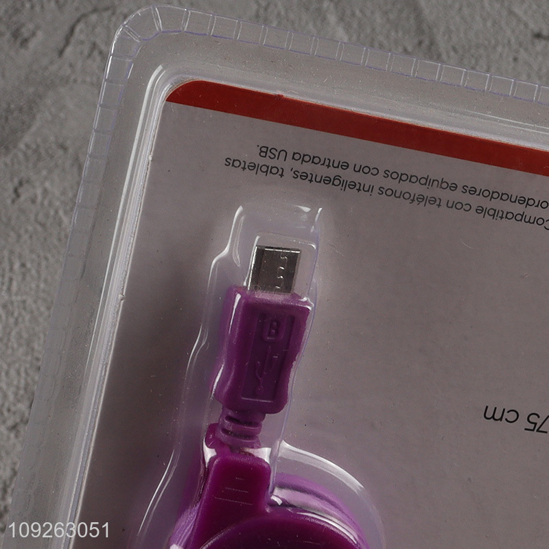 Popular Products Retractable Usb Cable Usb Mobile Charge Retractable Cable