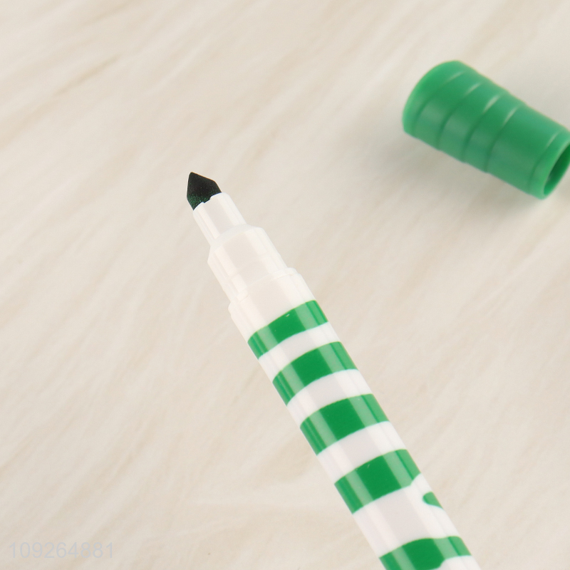 Wholesale 10PCS Dual Tip Watercolor Marker Pens 20 Colors Watercolor Marker Pens