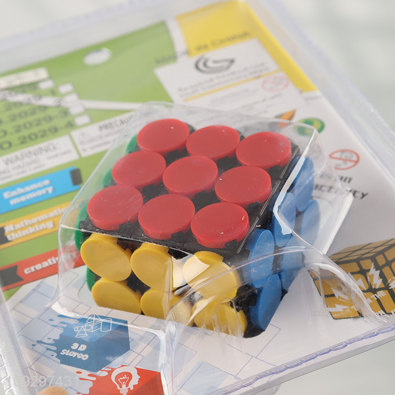 Low price kids rubik's cube toy magic cube toys