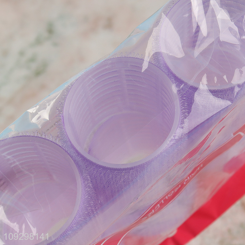 Factory price 6pcs nylon hair roller set hair care