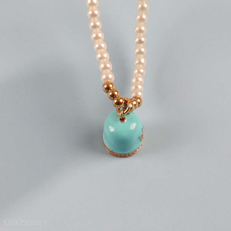 Good price fashion accessories pearl necklace for gifts