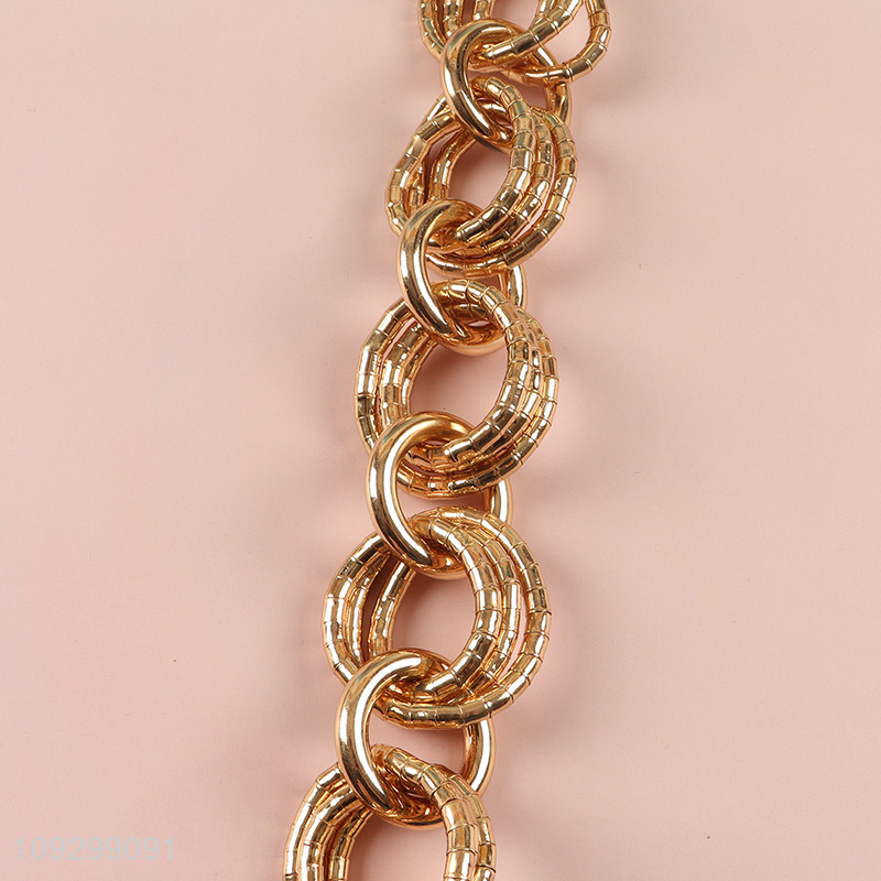 Factory price fashion accessories alloy bracelet jewelry chain