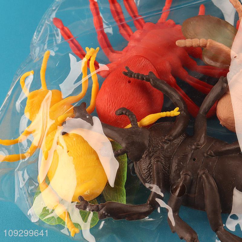 Top quality 4pcs children insect model toys