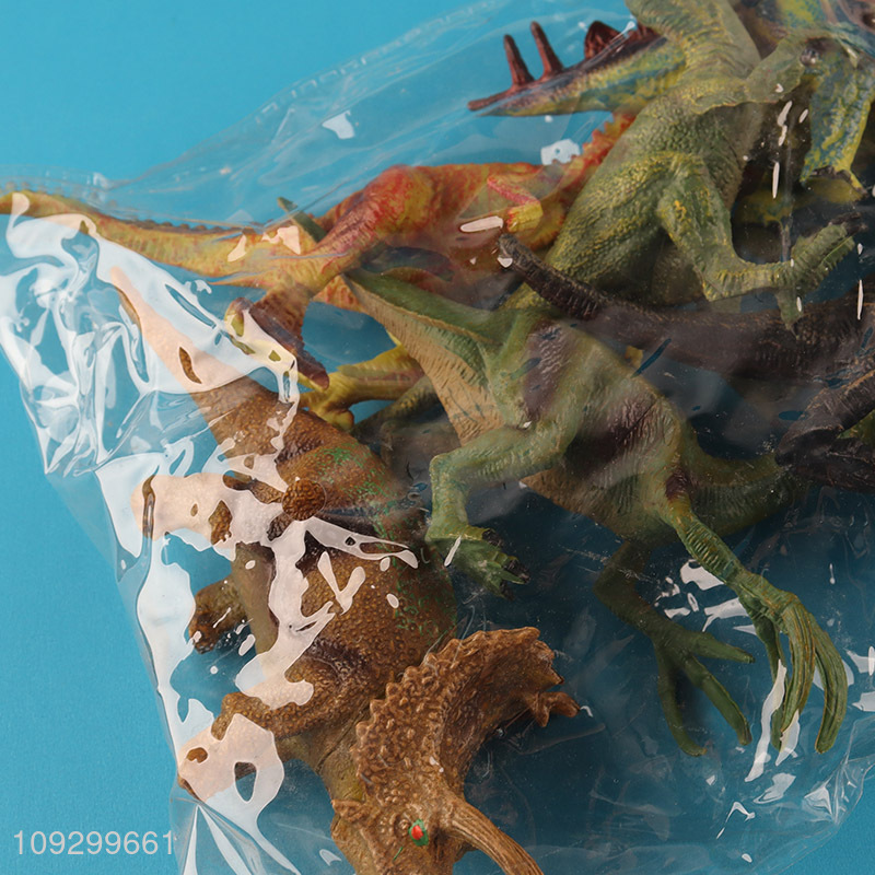 Yiwu market 6pcs dinosaur world model toys