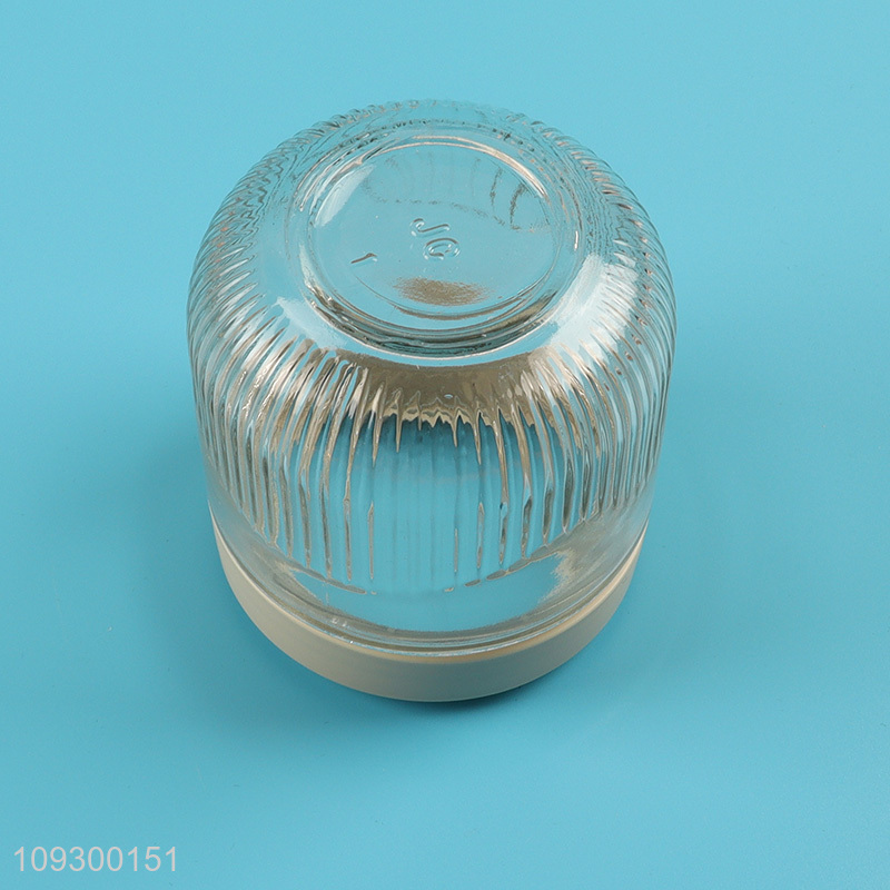 New product 4pcs kitchen glass condiment jar set