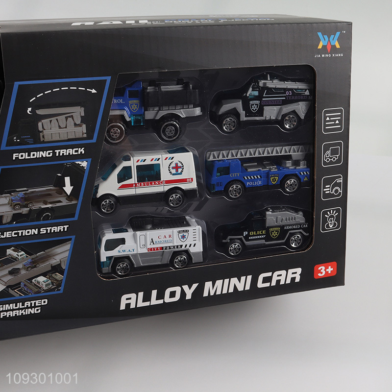 Good selling inertial police car toys for children