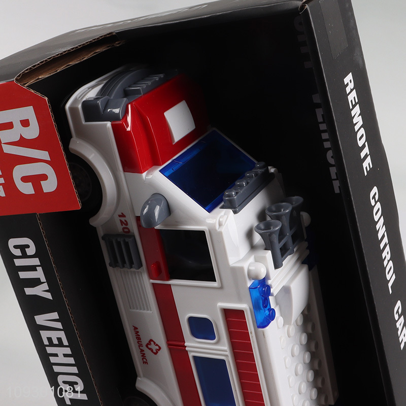 Good quality kids remote control ambulance toys