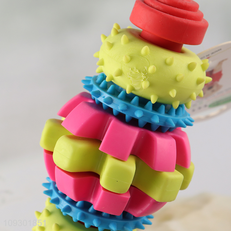 Top sale pet chew toy teething toy for teeth cleaning