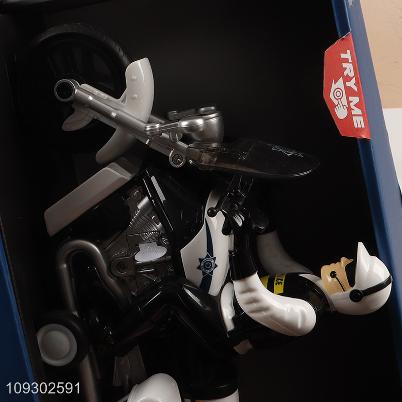 China wholesale 1:10 inertial motorcycle model toys