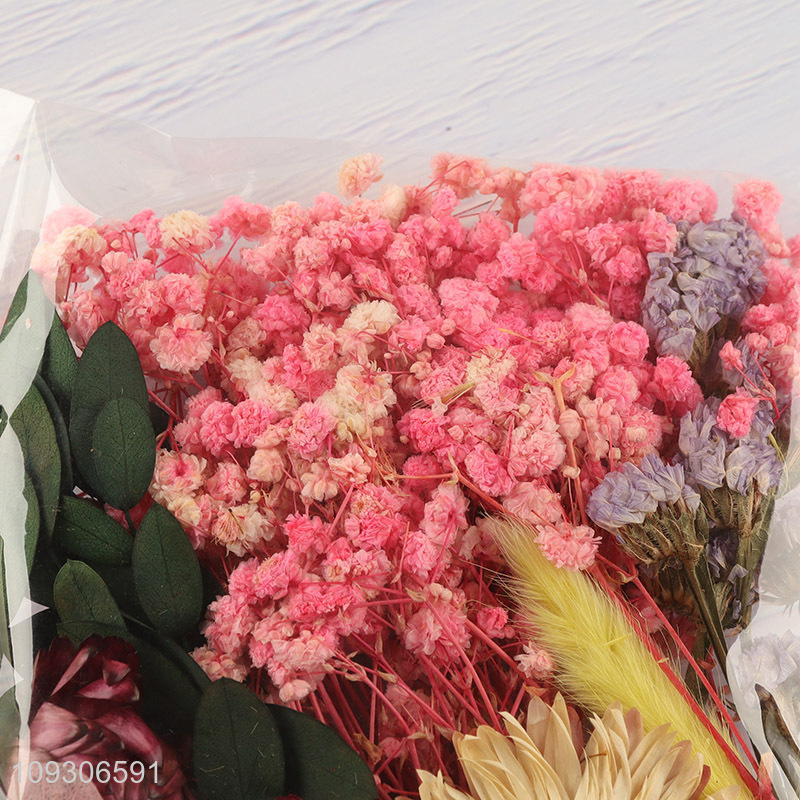New arrival natural dried flower wedding decoration flower arrangement