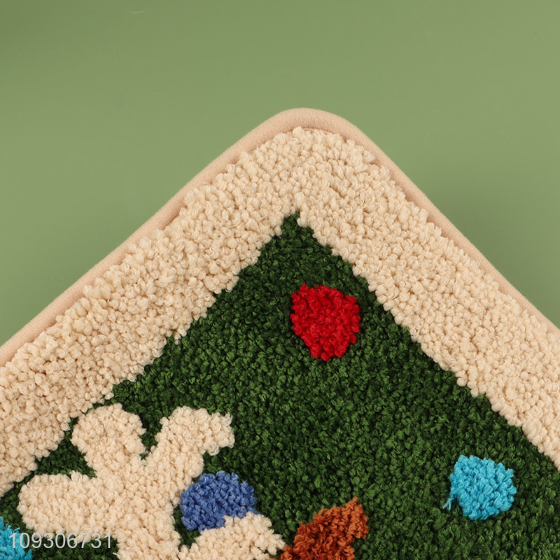 China supplier christmas decoration floor mat door mat