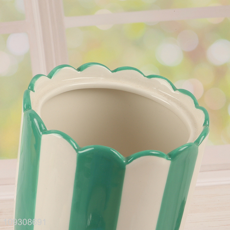 Hot selling ceramic flower pot plants pot wholesale