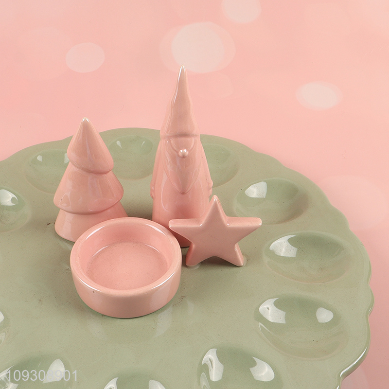 Good quality delicate ceramic egg holder for kitchenn
