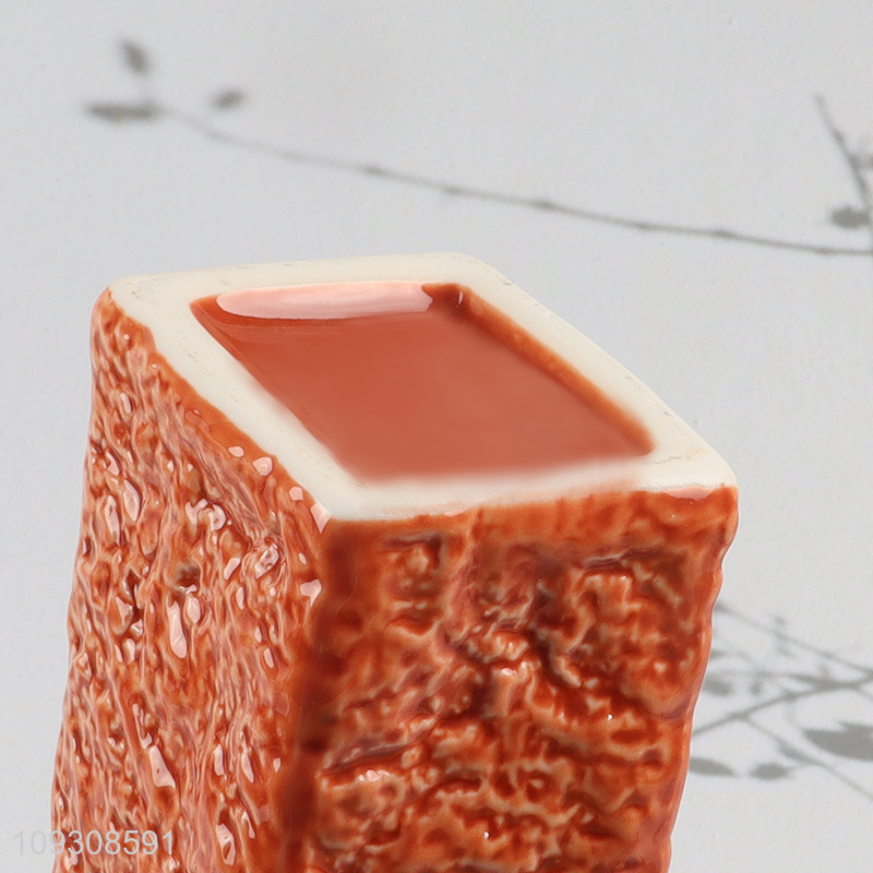 Top quality home decor ceramic flower vase hydroponic vase