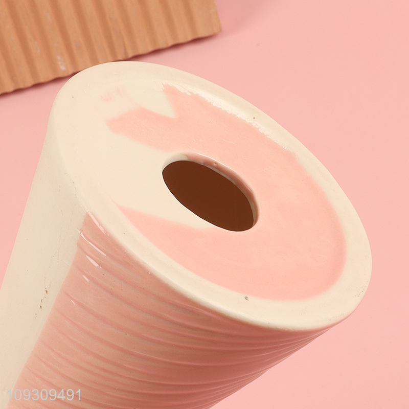 Good sale ceramic home decor candle holder wholesale