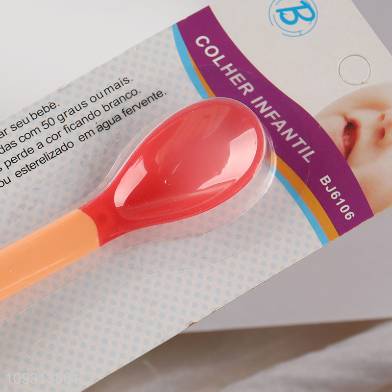 Good selling non-toxic tpr baby spoon for tableware