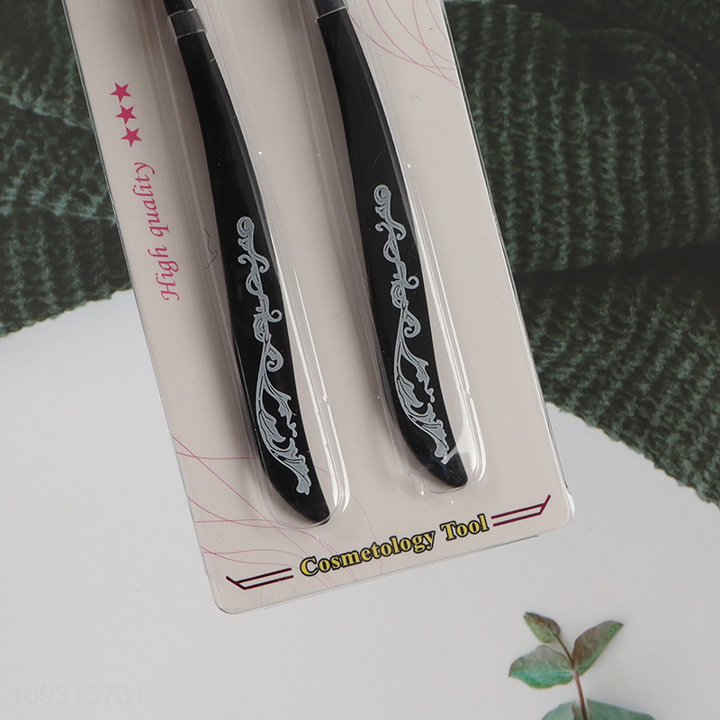 Good selling 2pcs eyebrow tweezers makeup tool set