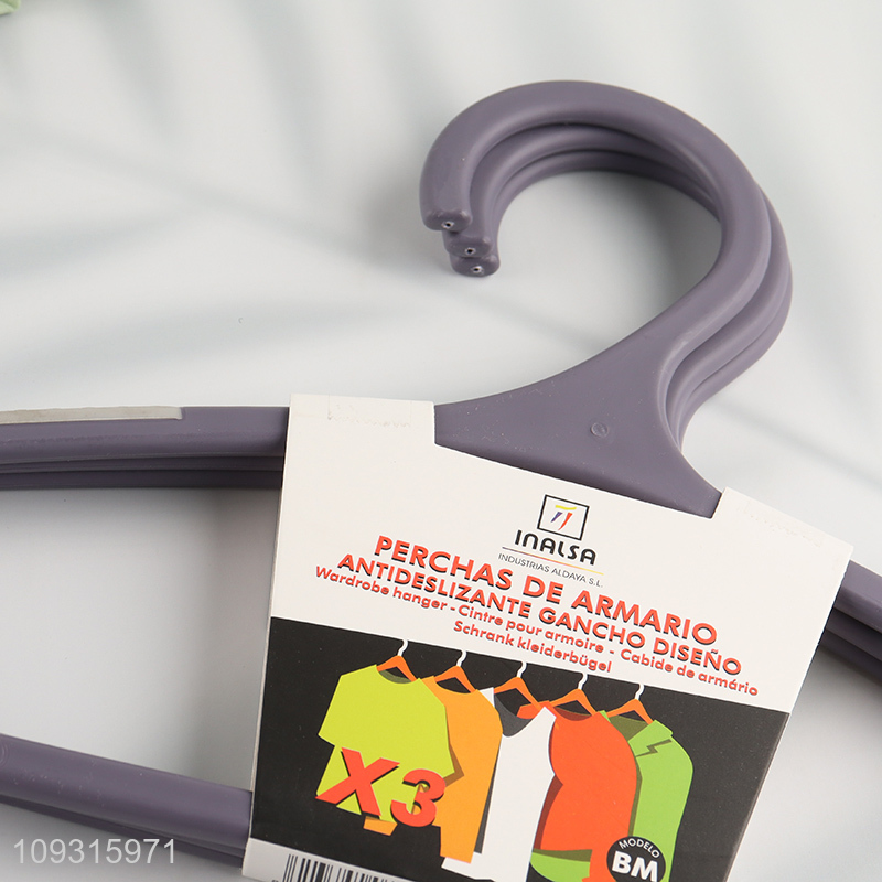 Hot selling non-slip household clothes hanger clothes rack