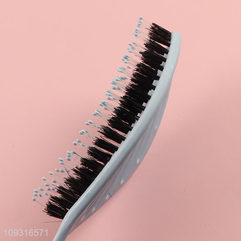High quality multicolor hollow hair comb hair brush