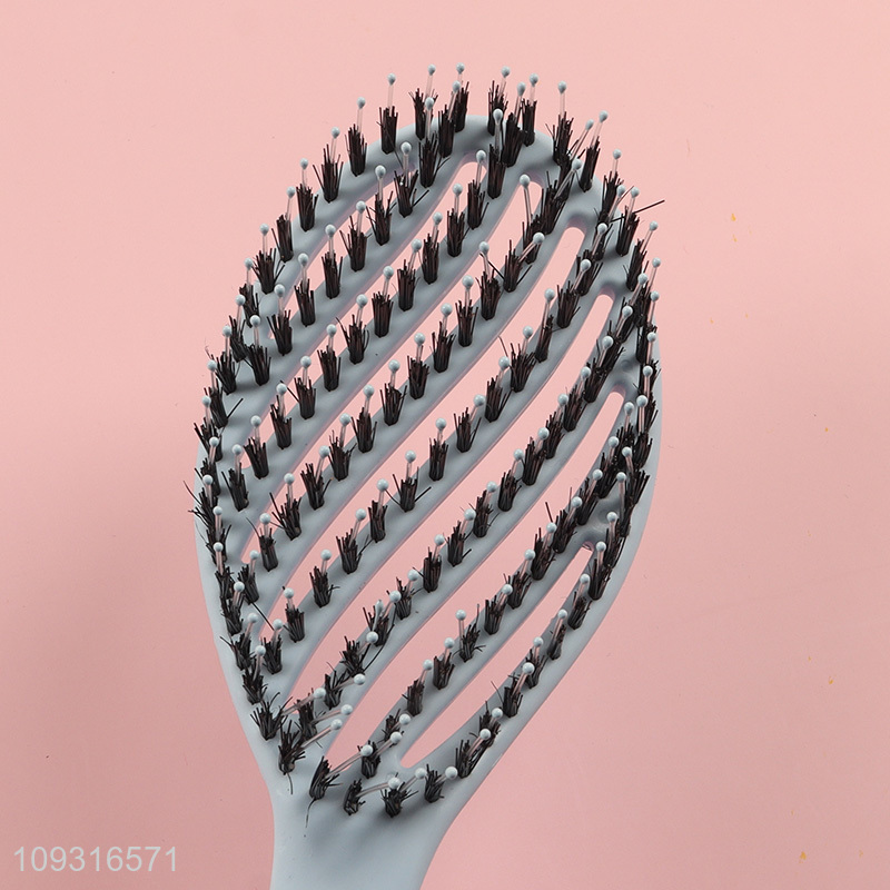 High quality multicolor hollow hair comb hair brush