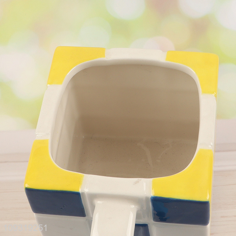 Hot items ceramic cup ceramic toothbrush cup mouthwash cup