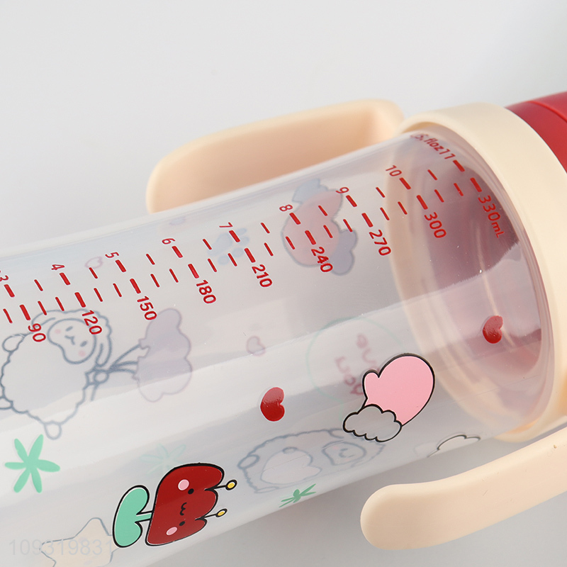 New arrival 330ml PP wide neck feeding bottle