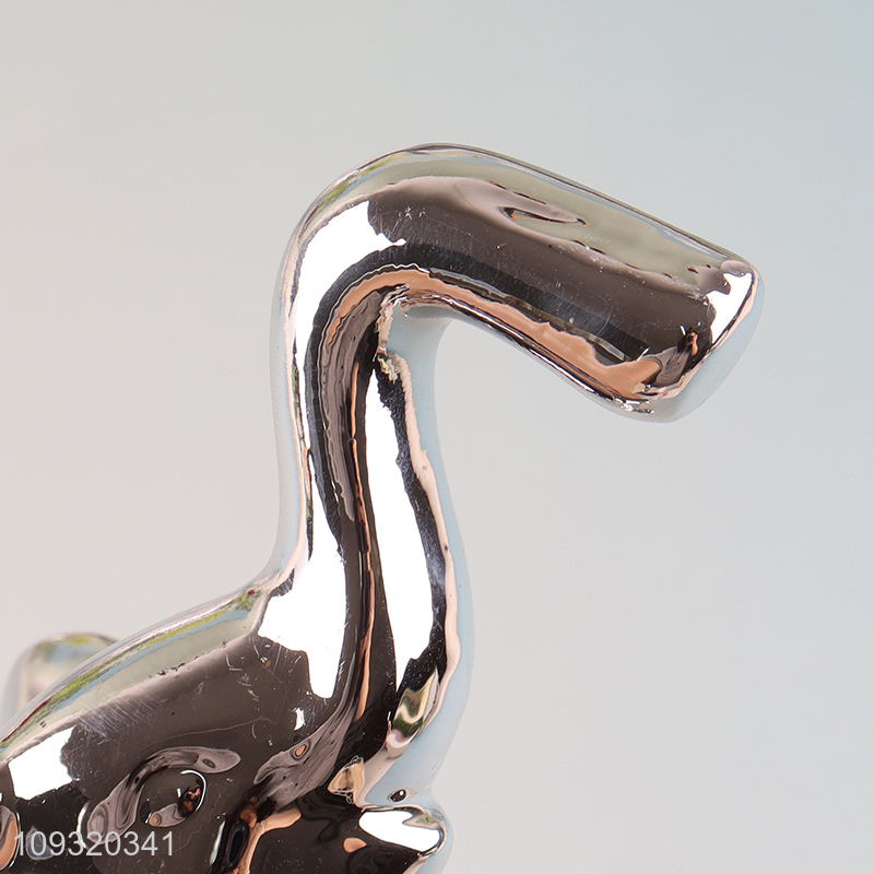 Good price elephant shape ceramic desktop ornament