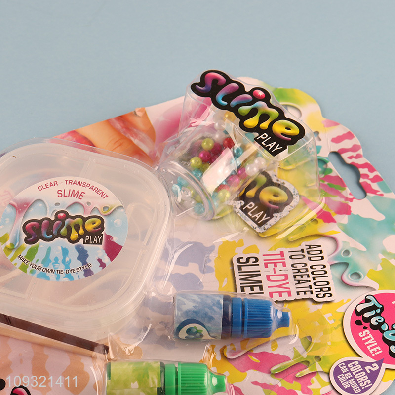 Online wholesale diy magic slime crystal slime toys
