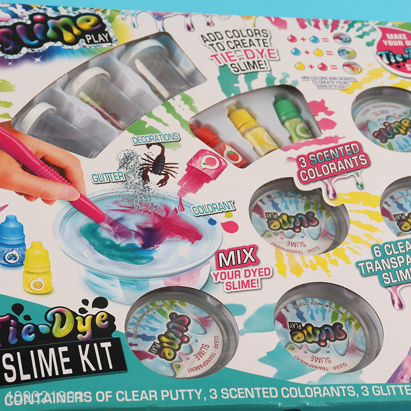 Factory price children diy magic slime crystal slime toys