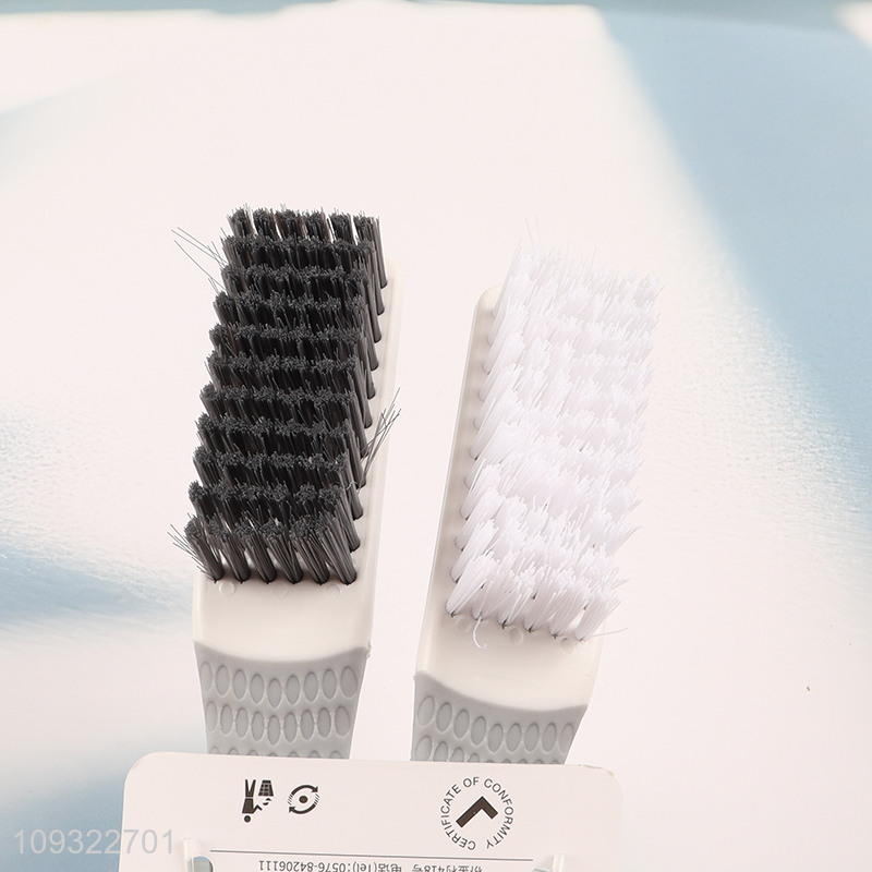 Hot selling 2pcs shoes care shoes brush