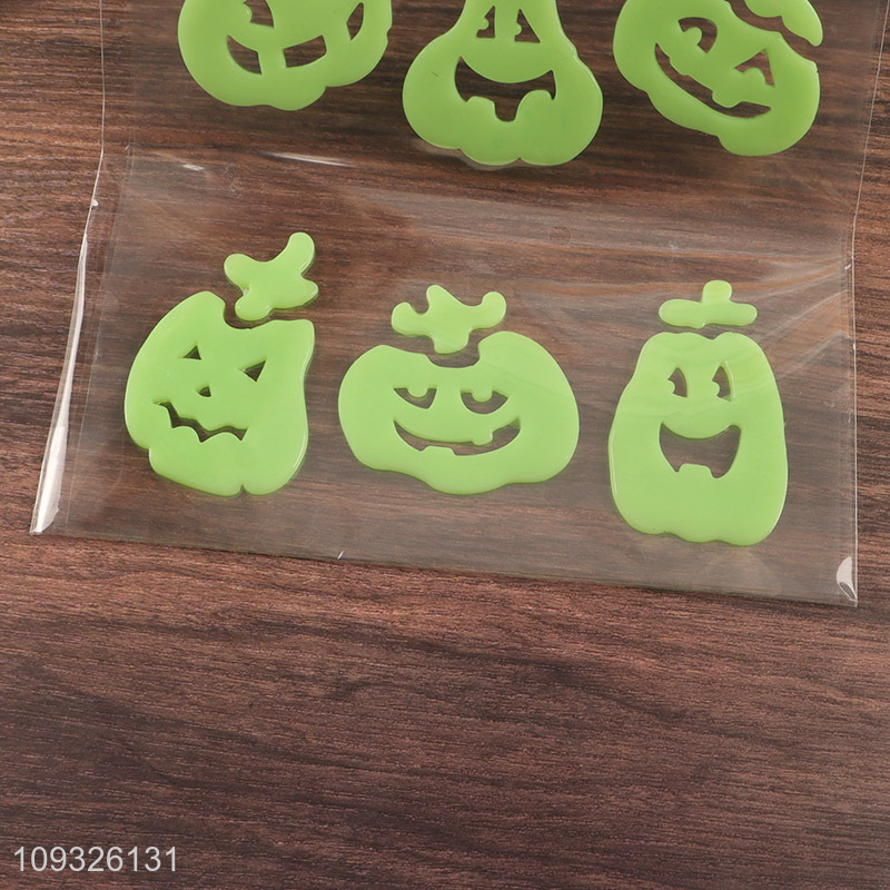 China supplier TPR Halloween glow window sticker for sale