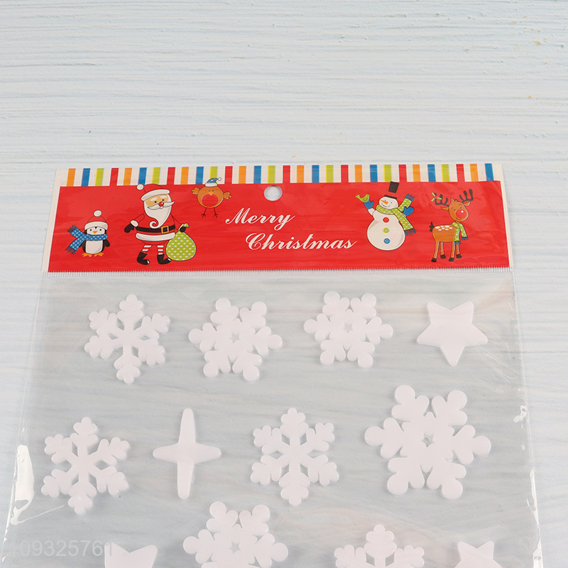 Top selling tpr Christmas sticker window sticker
