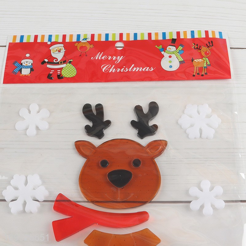 Good sale tpr Christmas sticker window sticker