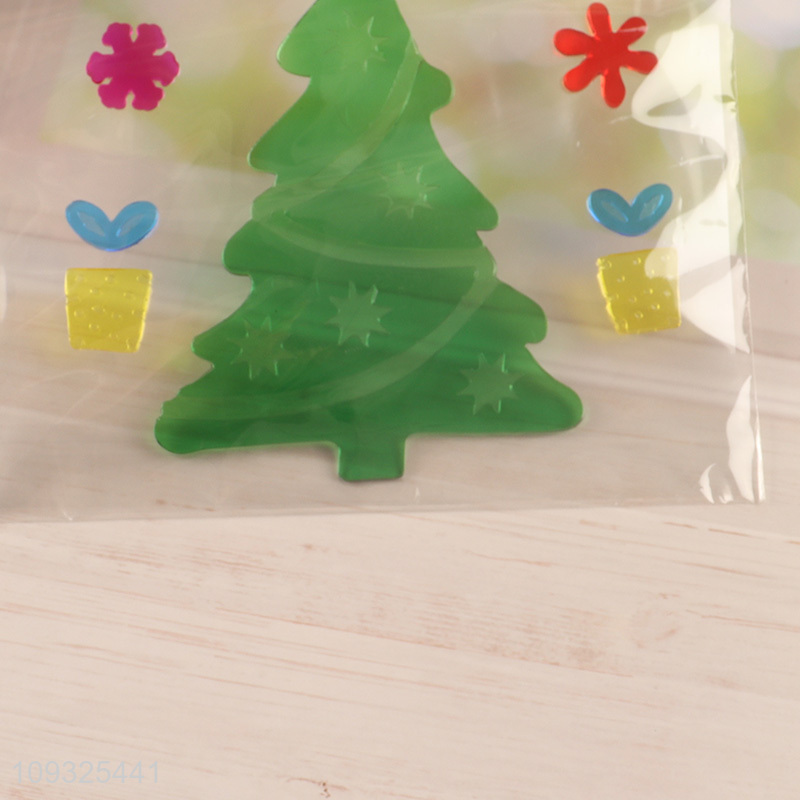 Factory supply tpr Christmas sticker window sticker