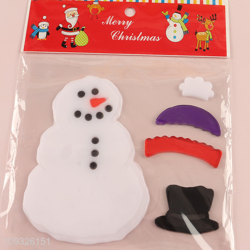 Top selling tpr Christmas decoration window sticker